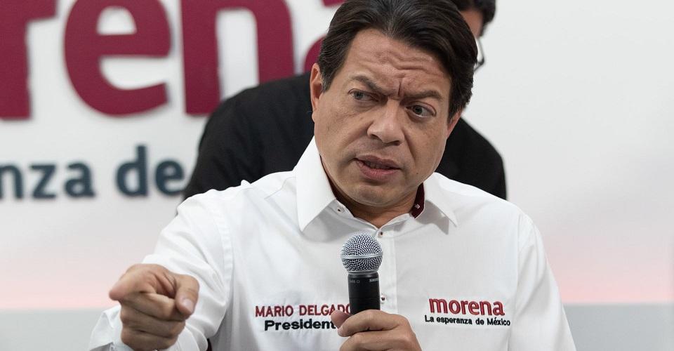 ‘Perdimos tiempo en conflicto interno’, reconoce Mario Delgado al recibir críticas de senadores de Morena