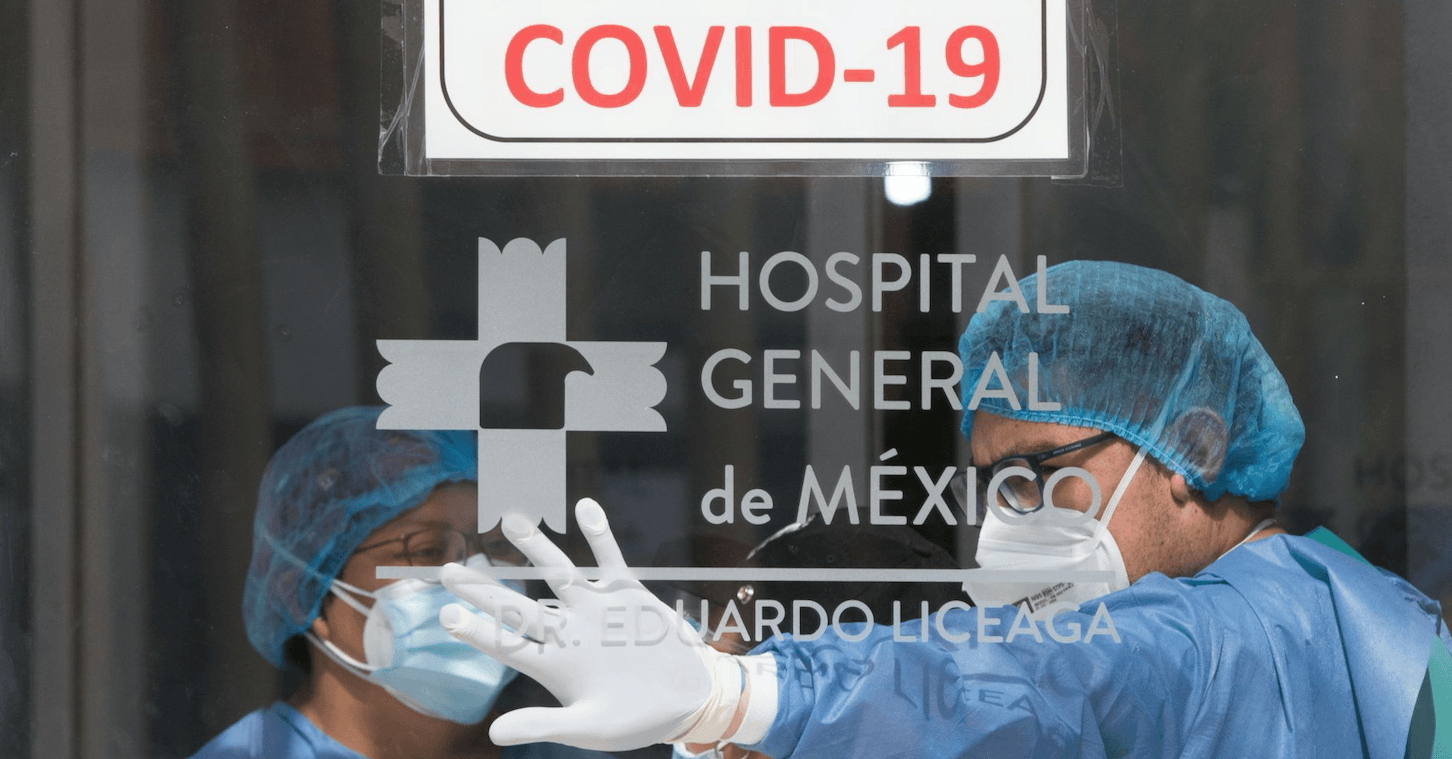 México suma 1,434 muertes más por COVID y 16,374 casos activos