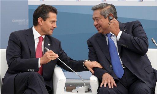 México apoyará resolución de la ONU sobre Siria: Peña Nieto