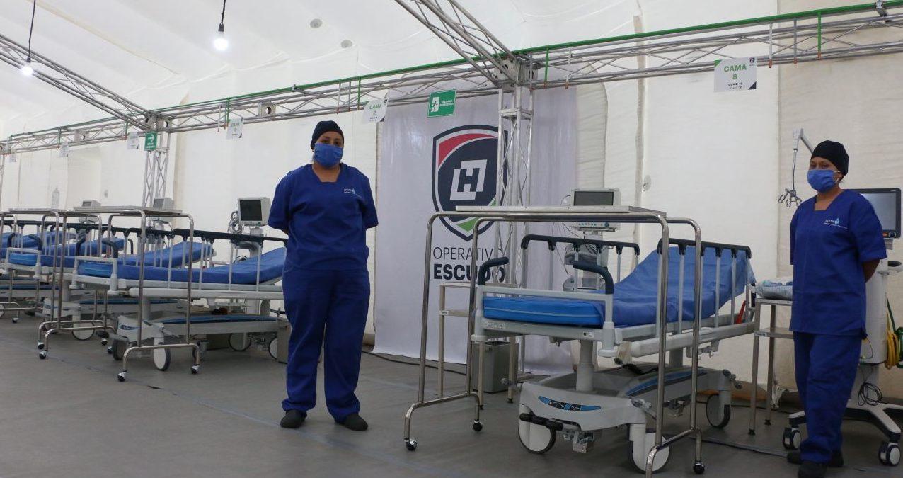 Se usarían hospitales inflables y gimnasios para atender pacientes con COVID-19: Salud