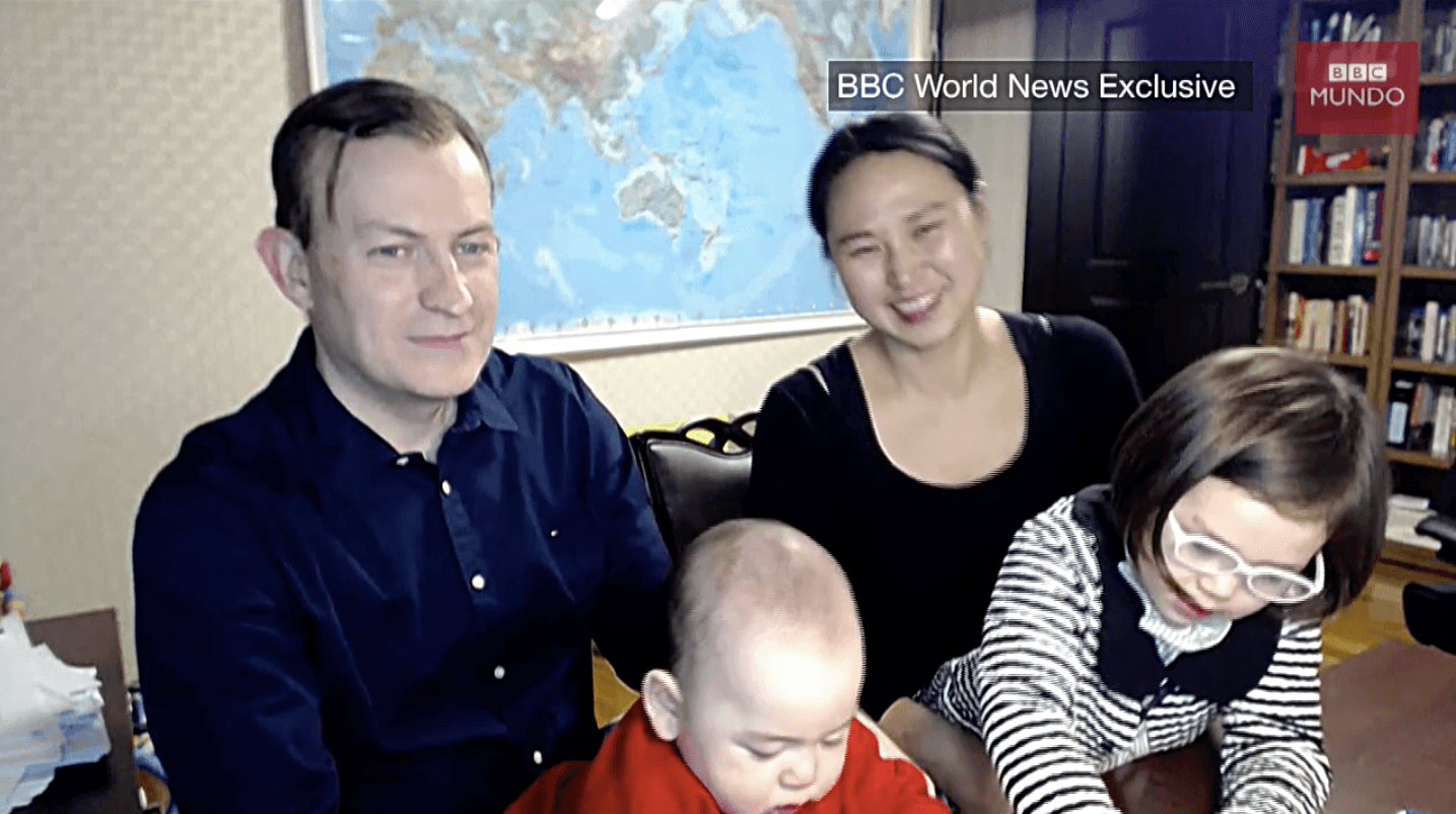 Hablan los protagonistas de la entrevista de la BBC que dio vuelta al mundo