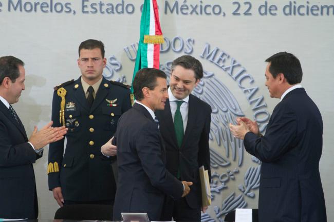 Aurelio Nuño pide unidad para luchar contra los “verdaderos” enemigos de México