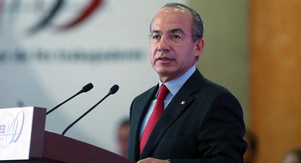 Calderón pide al Congreso: Aprueben la Ley de Seguridad Nacional