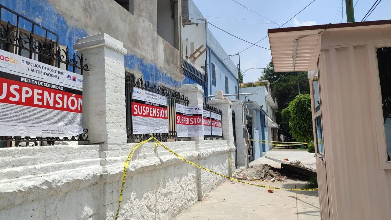 Niño de 13 años muere tras caerle la barda de una escuela en remodelación en Coyoacán