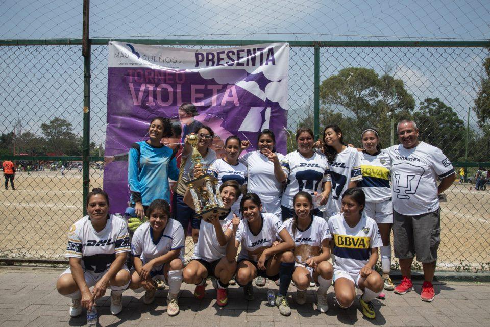 Torneo Violeta: Mujeres combaten la violencia feminicida con futbol en el Edomex