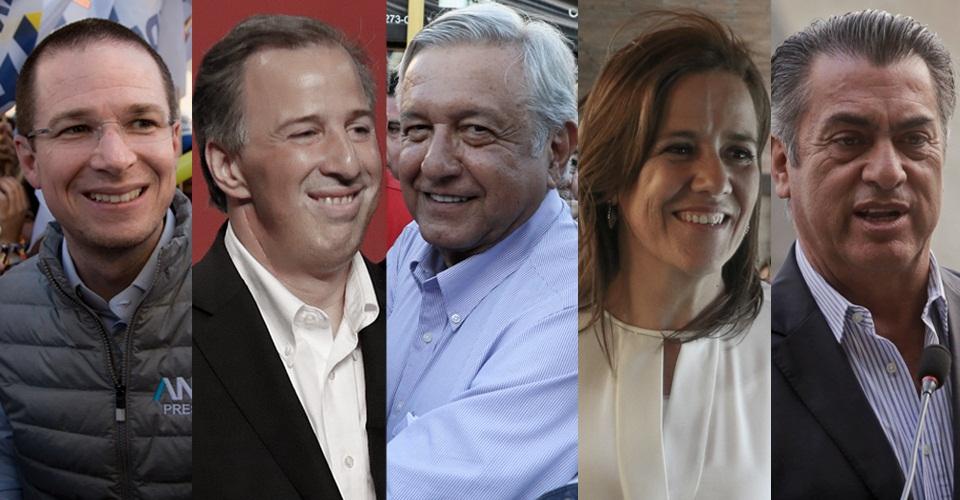 Candidatos presidenciales omiten información sobre gasto, critica el INE; AMLO, el más cuestionado