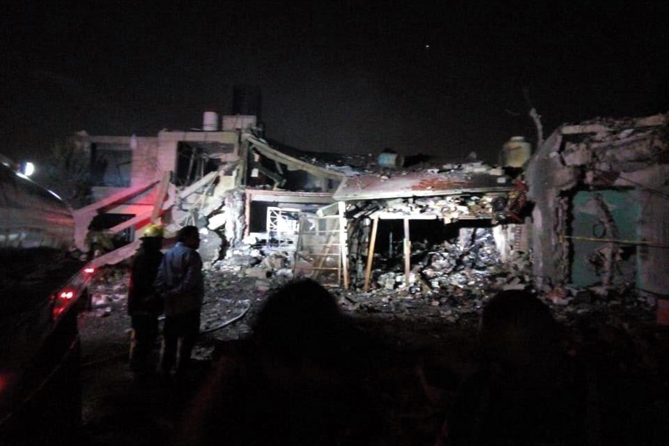 Explosión en taller de pirotecnia en Tultepec deja 7 muertos