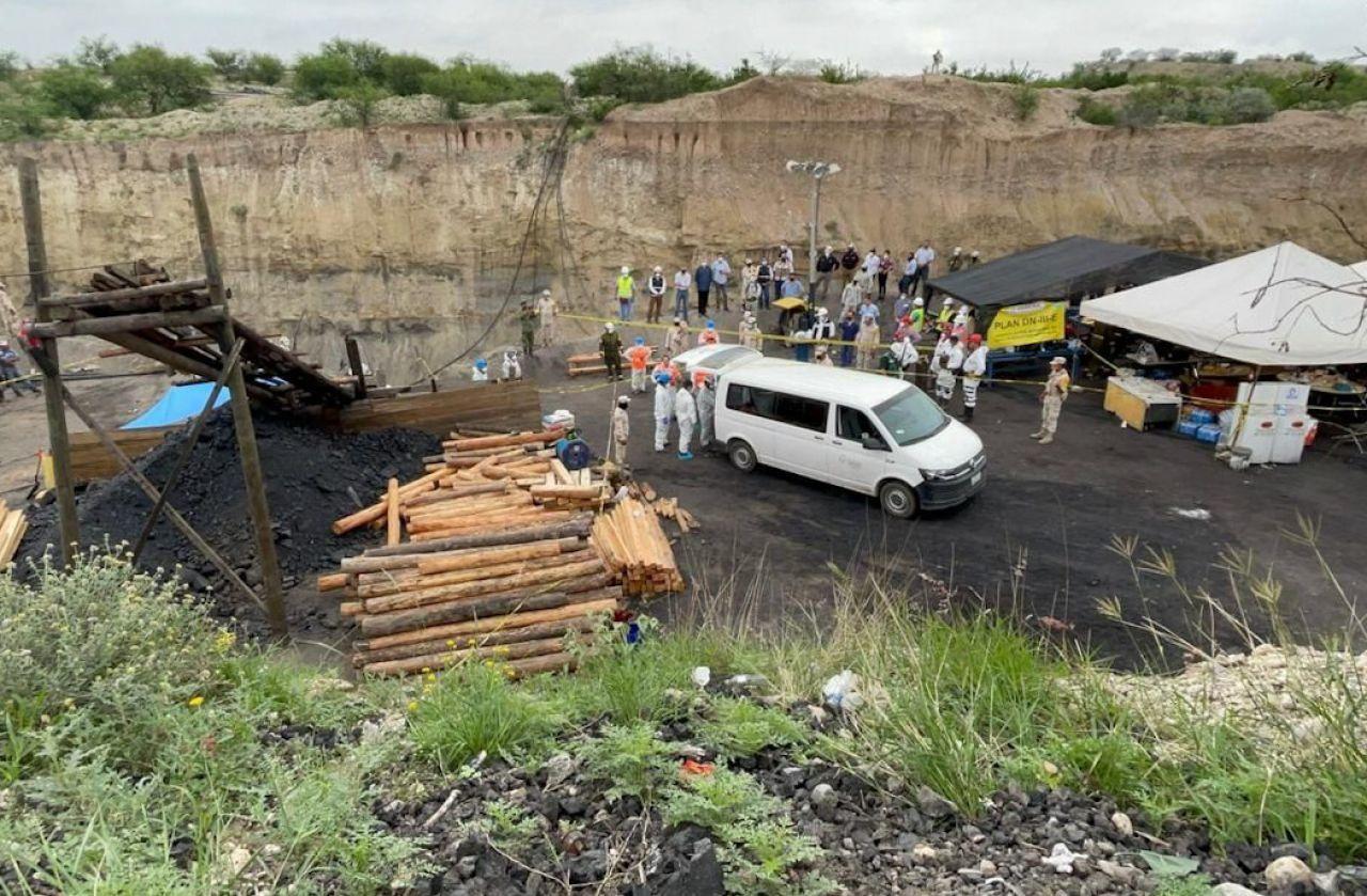 Rescatan cuerpo del séptimo y último trabajador atrapado en mina de Coahuila