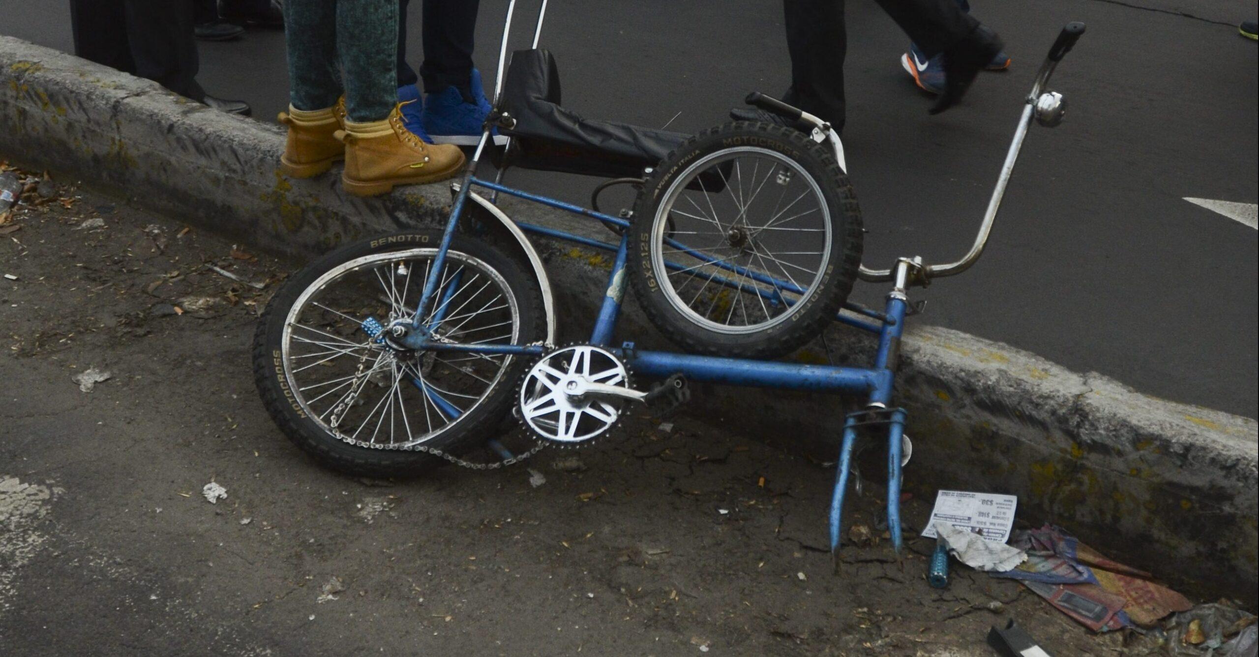 Muere ciclista atropellado en la alcaldía Cuauhtémoc; es el quinto caso en un mes