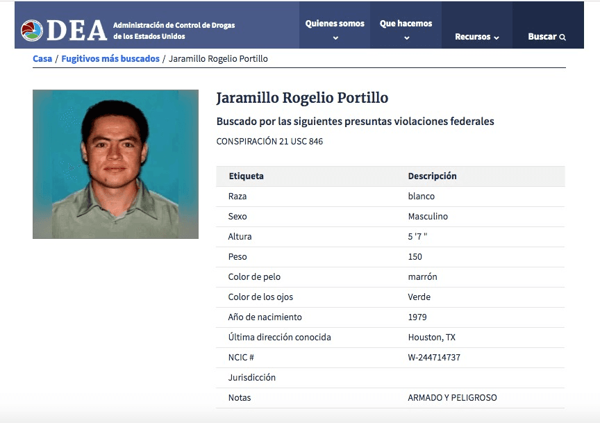 Candidato de Morena en Michoacán, en la lista de los fugitivos más buscados de la DEA