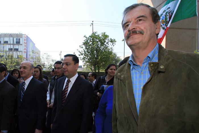 Vicente Fox <i>ve</i> a Peña Nieto como Presidente