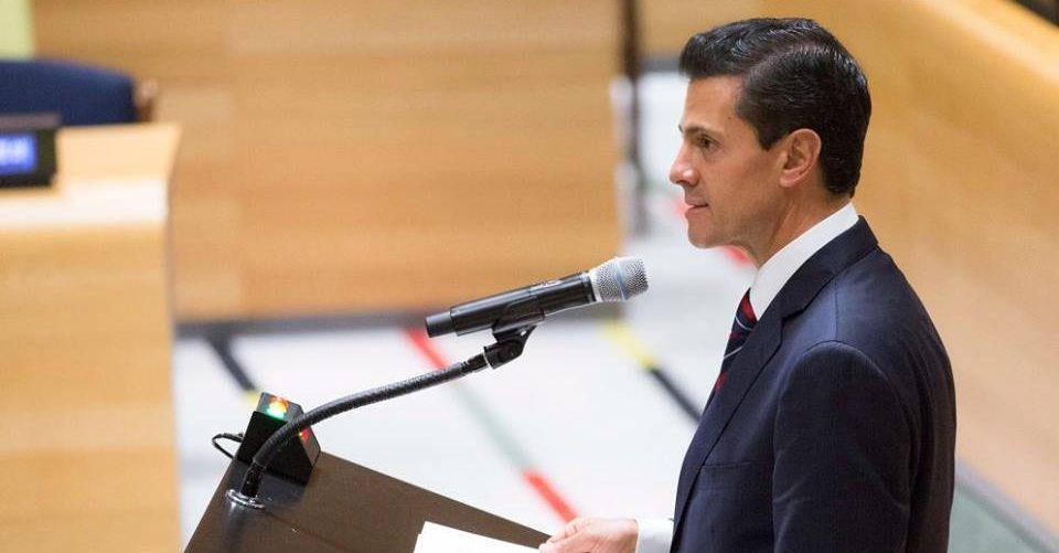 Peña Nieto propone en la ONU 7 puntos para erradicar la discriminación a migrantes
