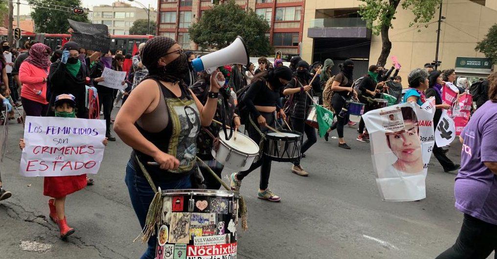 ‘Ni una asesinada más’: Mujeres marchan para exigir se declare alerta de género en CDMX