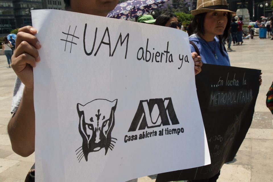 76 días de huelga en la UAM: Estudiantes buscan ampararse y las negociaciones siguen estancadas