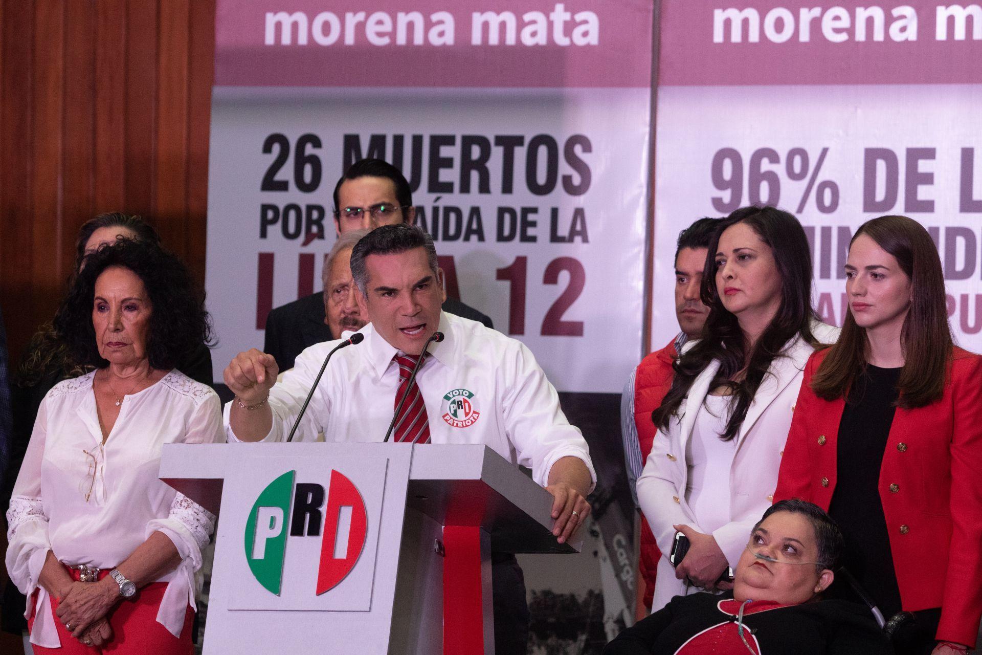 INE abre investigación contra Alejandro Moreno, dirigente nacional del PRI, por los audios que difundió Layda Sansores