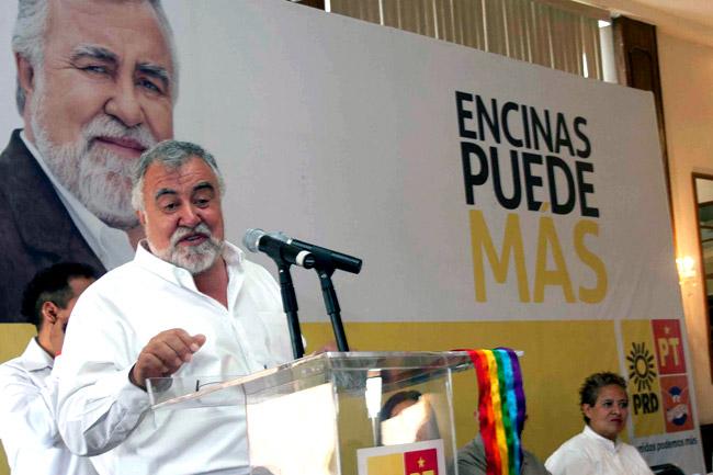 Denuncia Encinas boicot de alcaldes mexiquenses contra su campaña