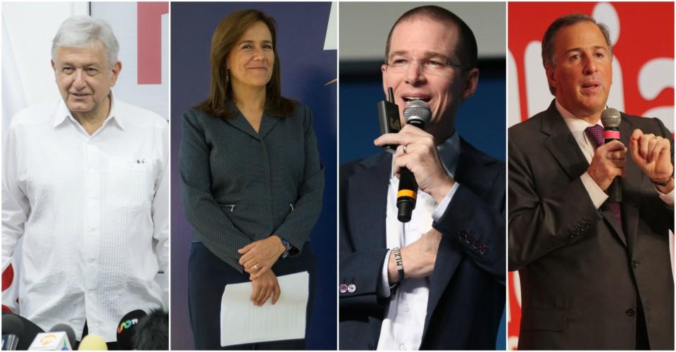 AMLO y Margarita suben en las preferencias; Meade y Anaya bajan dos puntos: Parametría