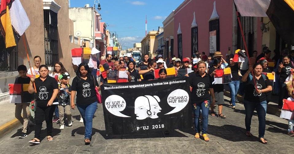 Dejen de despreciarnos: Mayas exigen la verdad sobre proyectos como el Tren que propone AMLO