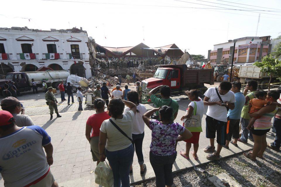 Juchitán, la ciudad más afectada por el sismo que dejó 65 muertos
