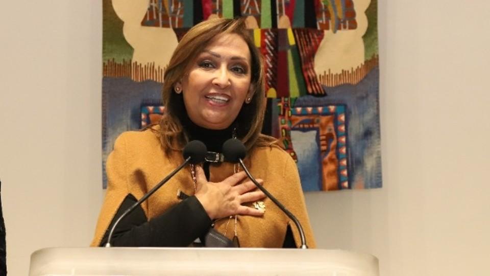 Lorena Cuéllar, gobernadora de Tlaxcala, da positivo a COVID-19