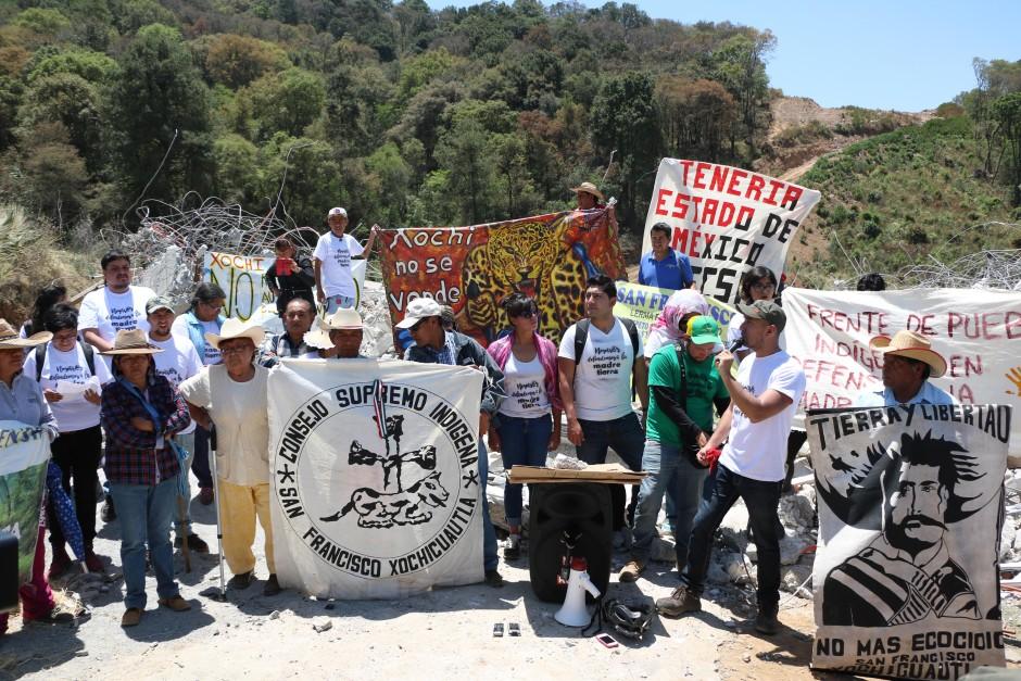 Gobierno del Edomex culpa a un juez por el desalojo en la comunidad de Xochicuautla