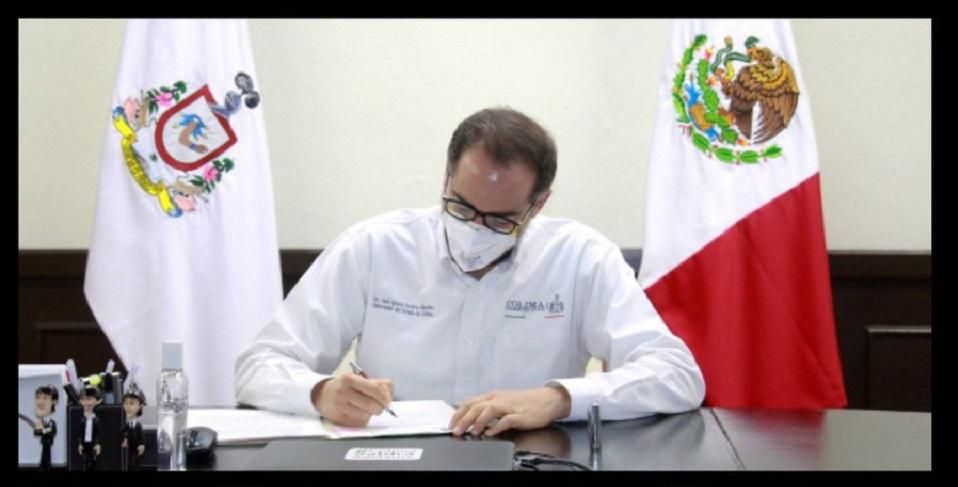 Gobernador propone a Congreso de Colima ley para uso obligatorio de cubrebocas