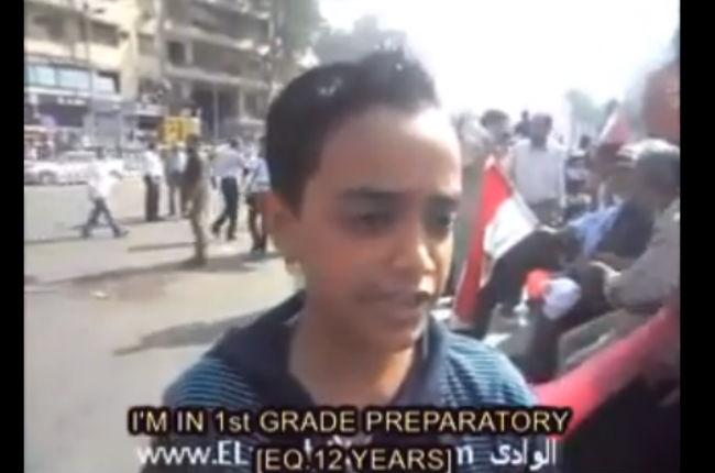 Niño explica el por qué de la crisis en Egipto