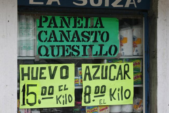 La inflación en México rompe techo del 4%