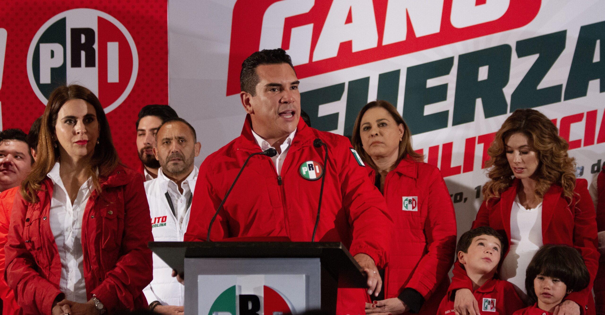 Alejandro Moreno se perfila como presidente del PRI, entre acusaciones de robo de la elección