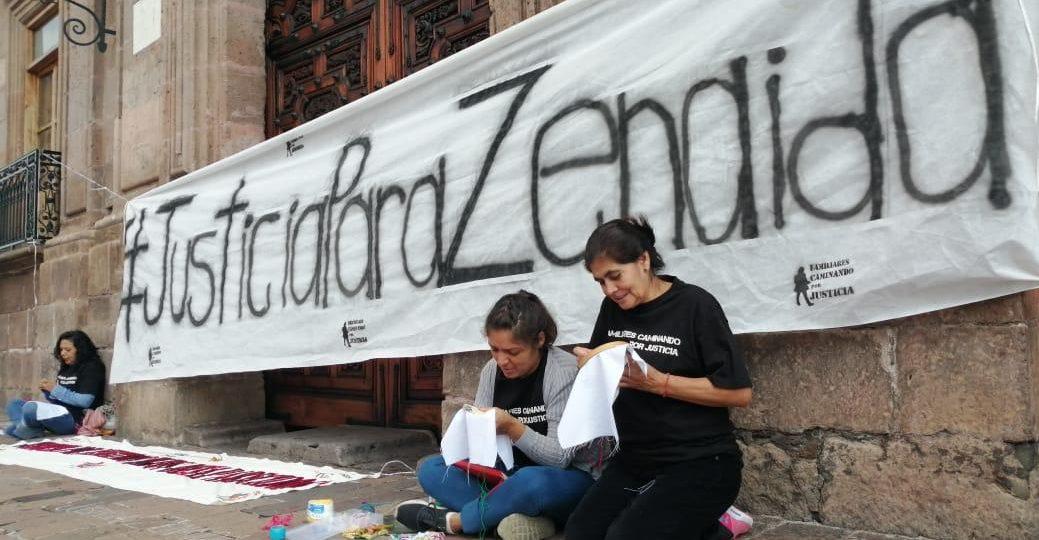 Familiares de desaparecidos: “Zenaida llevaba recibiendo amenazas desde mayo”