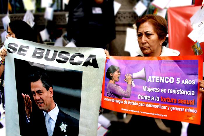 EPN propone “solución amistosa” a víctimas de tortura sexual en Atenco