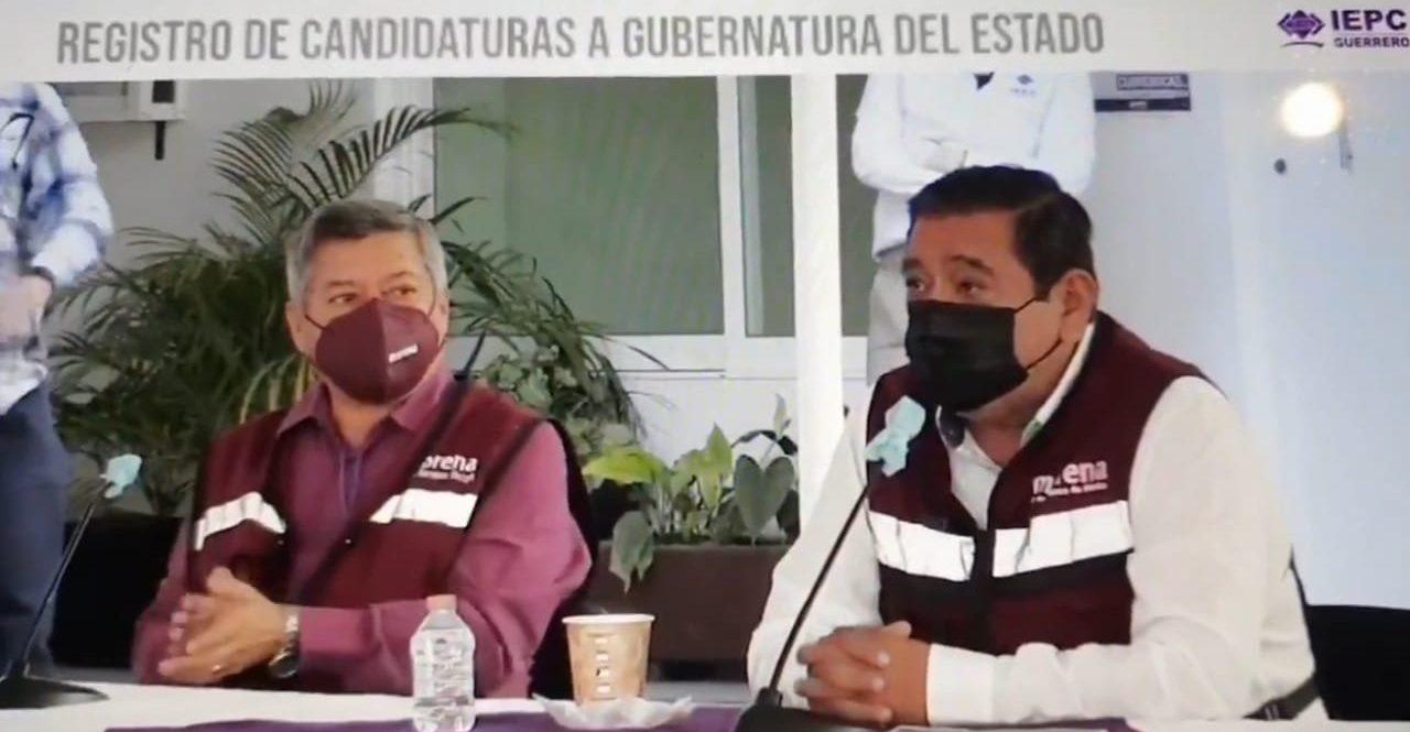 Félix Salgado se registra como candidato de Morena al gobierno de Guerrero