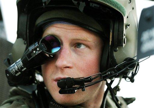 El príncipe Harry de Inglaterra asegura que ha matado talibanes