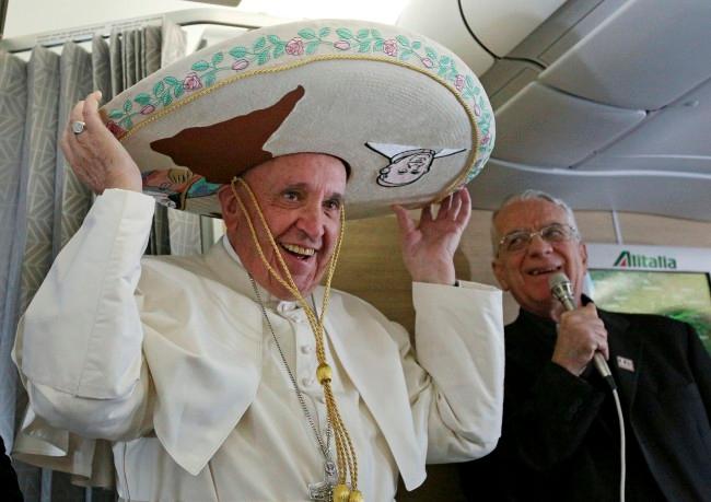 El papa Francisco dice que será “claro” al hablar de derechos humanos en México