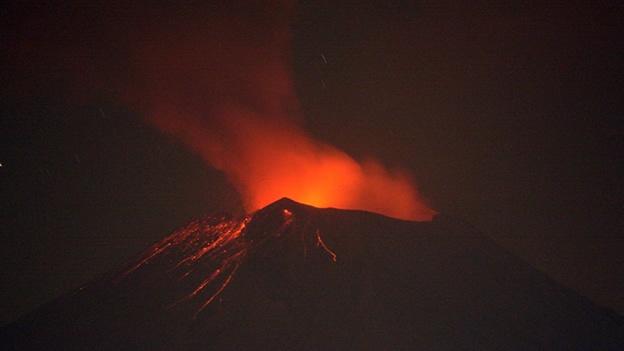 El despertar del Popocatépetl en fotos