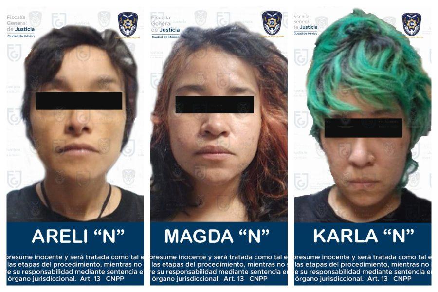Las 3 activistas detenidas en la sede de la CNDH son acusadas de delitos contra la salud