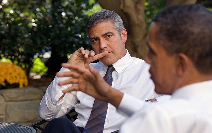 George Clooney recaudará 15 mdd para campaña de Obama
