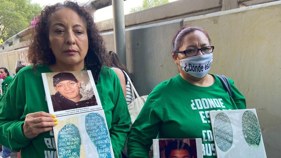 Madres exigen que Glorieta de la Palma sea espacio para memorial de las personas desaparecidas