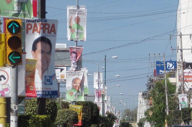 <i>Calientan ring</i> electoral en Guerrero
