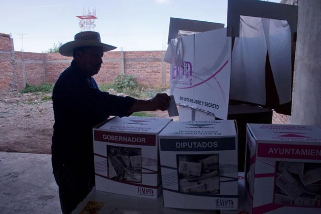 Audio revela presunta presión del narco para votar por PRI en Michoacán
