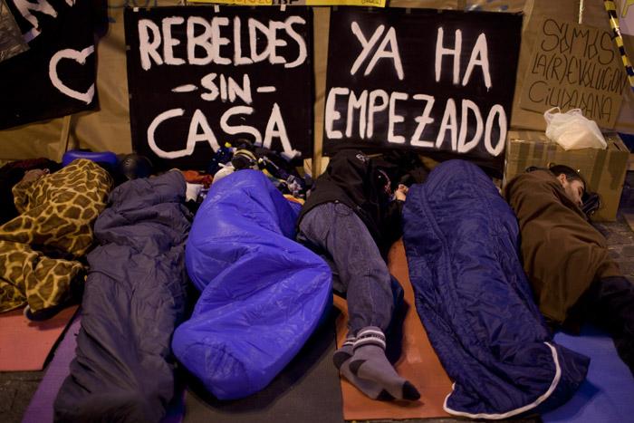 Imágenes de España: <br>elegir entre protestas