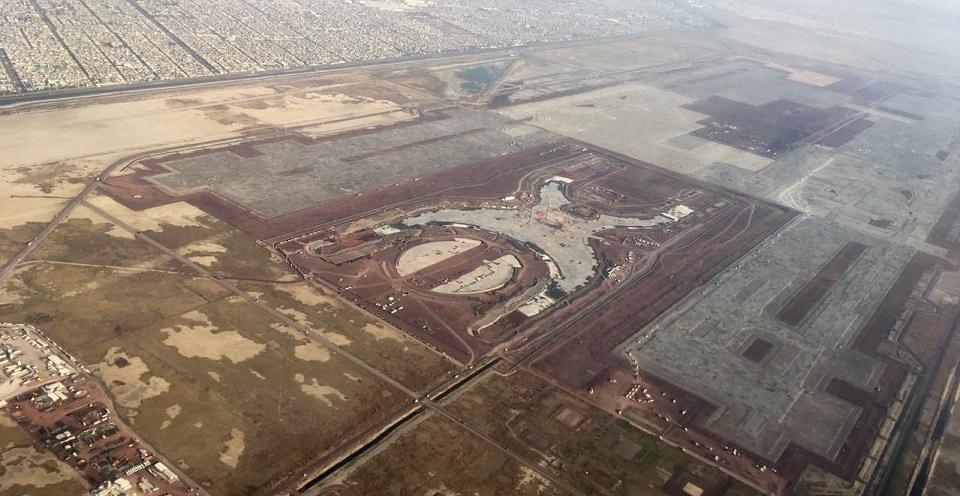 Obras del Aeropuerto de Texcoco, oficialmente suspendidas, dice el gobierno federal