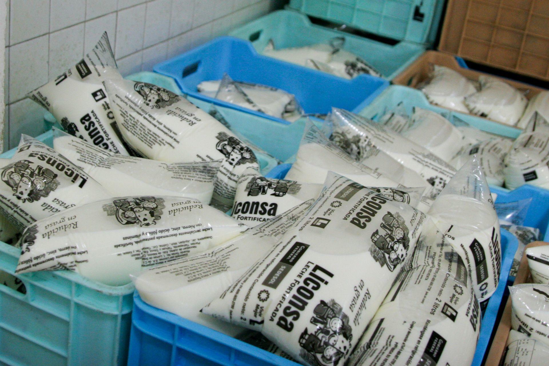 ¿Falta de bolsas causó desabasto de leche Liconsa en el Valle de México? Esto es lo que sabemos