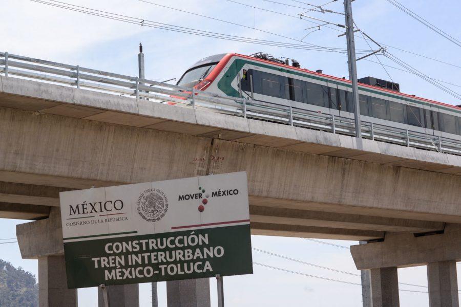 Los gobiernos federal y de la CDMX darán otros 350 mdp al Tren México-Toluca, en construcción desde 2014