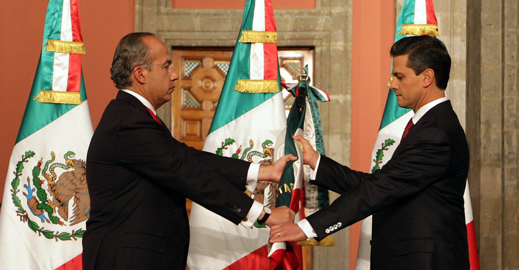 Cómo la forma en la que los presidentes en México toman posesión marca sus sexenios