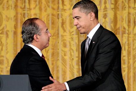 Reconoce Calderón a Obama por abatimiento de Bin Laden