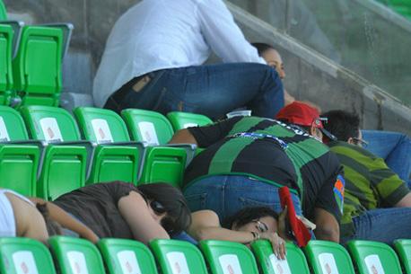 Suspenden juego Santos-Morelia por disparos fuera del estadio