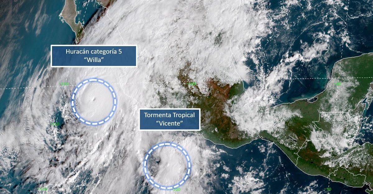Huracán Willa se degrada a categoría 4; tormentas dejan 11 muertos en Oaxaca