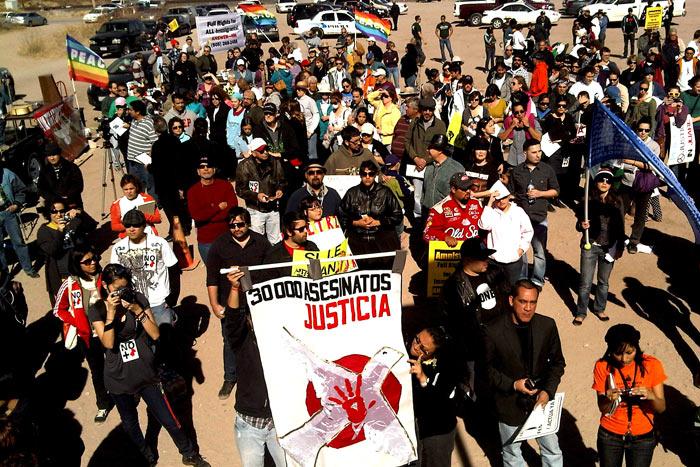 Gritos de justicia en Ciudad Juárez.