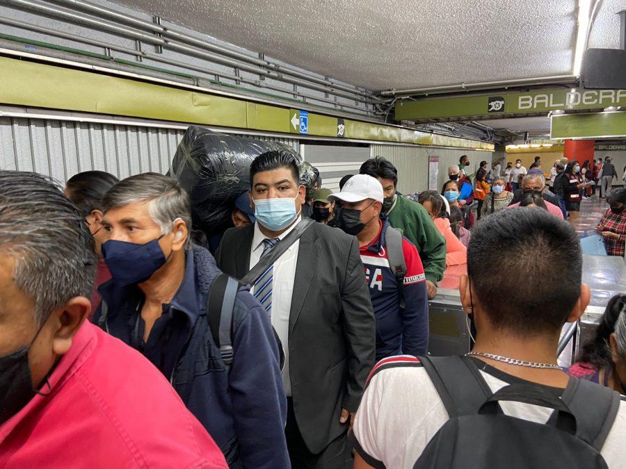 “En la estación del Metro Balderas…”: tras el cierre de la Línea 1 del Metro, vive su primer día como terminal emergente